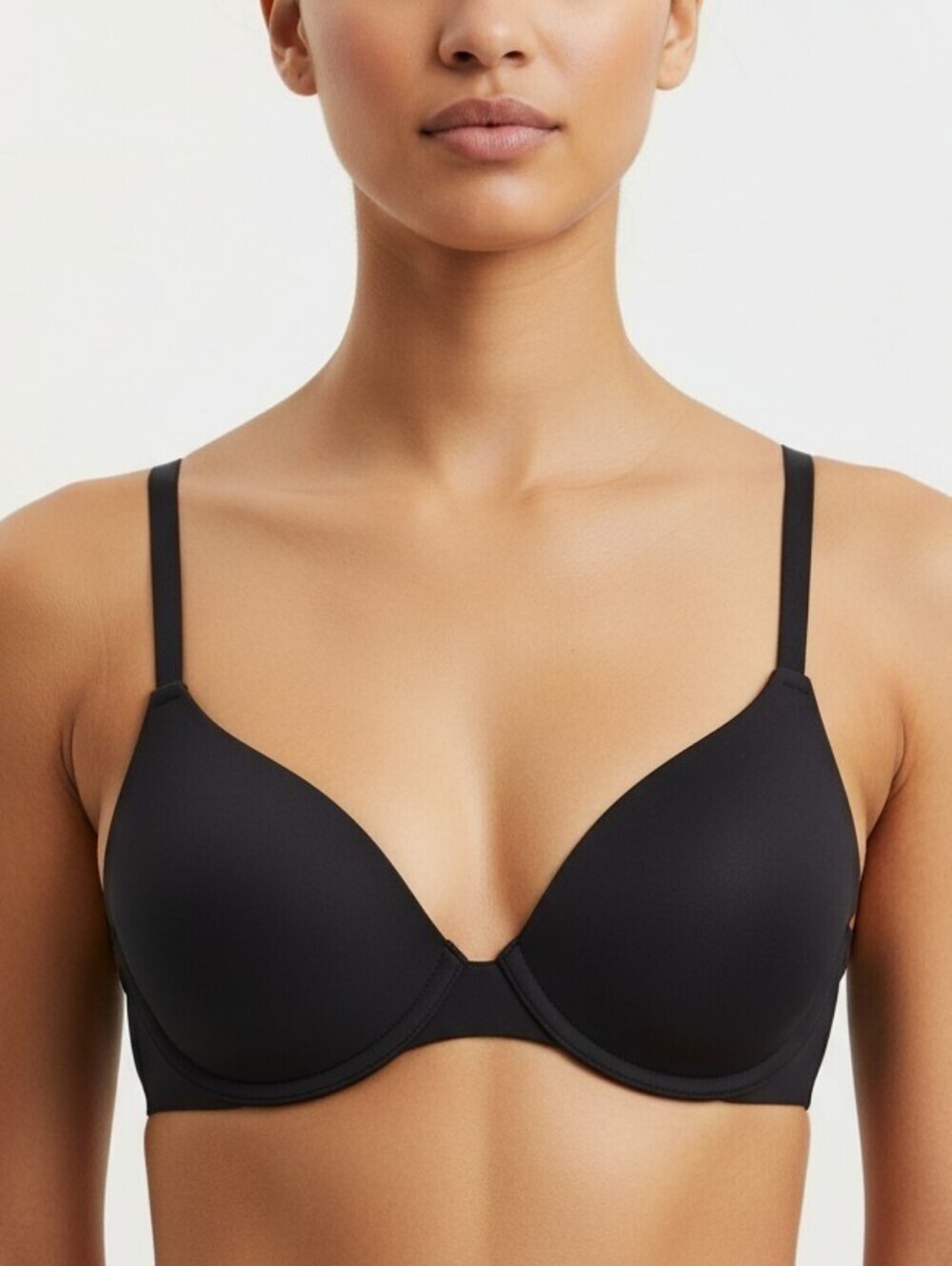 Skims FITS EVERYBODY TSHIRT BRA Onyx Black 40C NWT